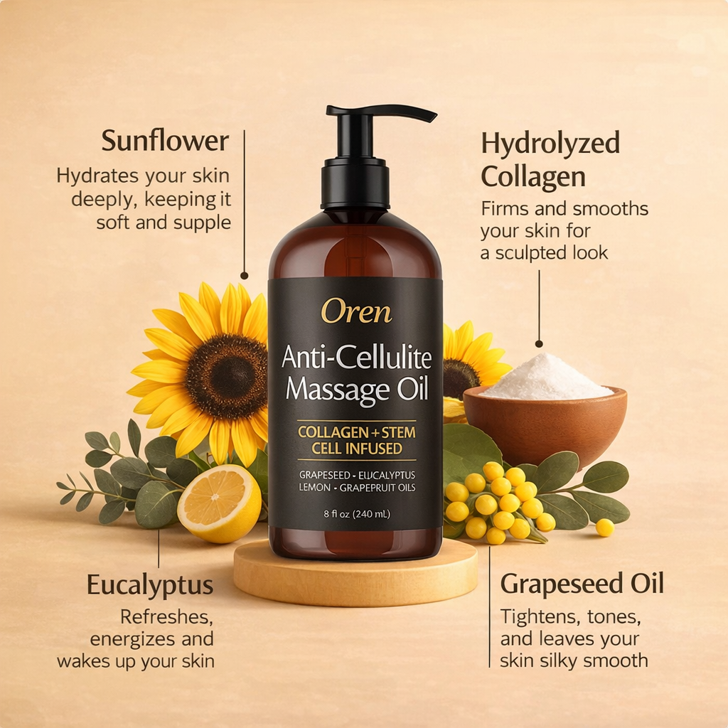 Oren™  Cellulite Massage Oil